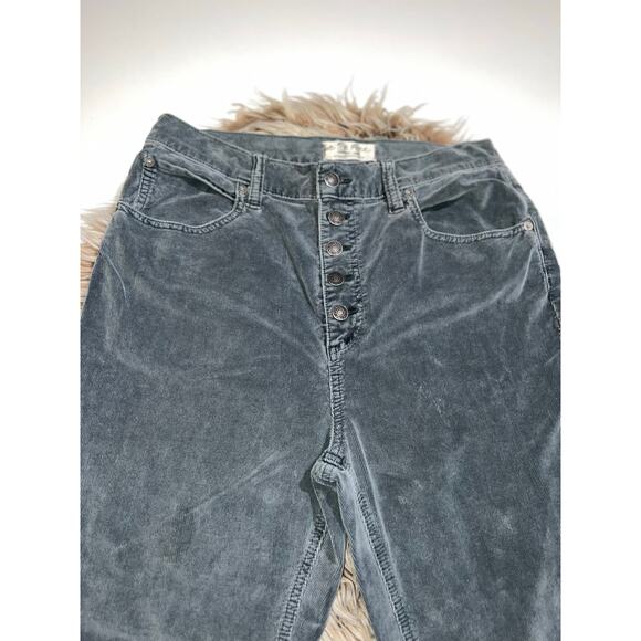 We are free women’s button zipper corduroy pants - Picture 2 of 13